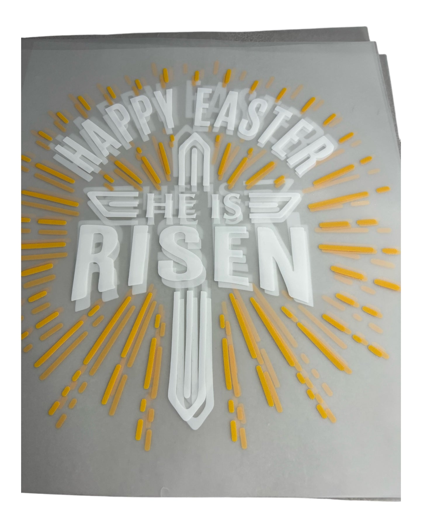 He Is Risen Decal