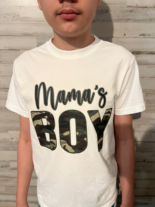 Mama Boy Decal