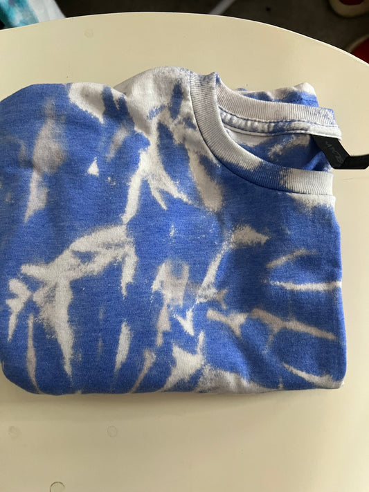 Blue Tie dye 2X