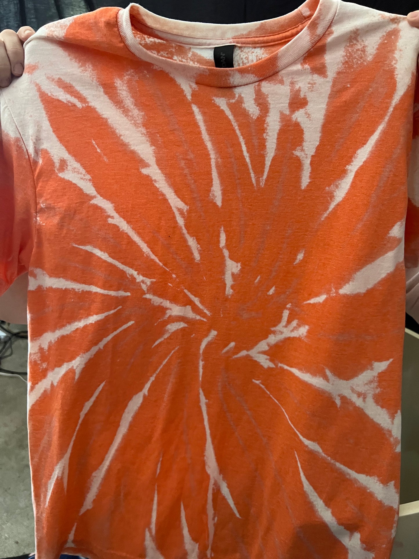 Orange Tye Dye Large
