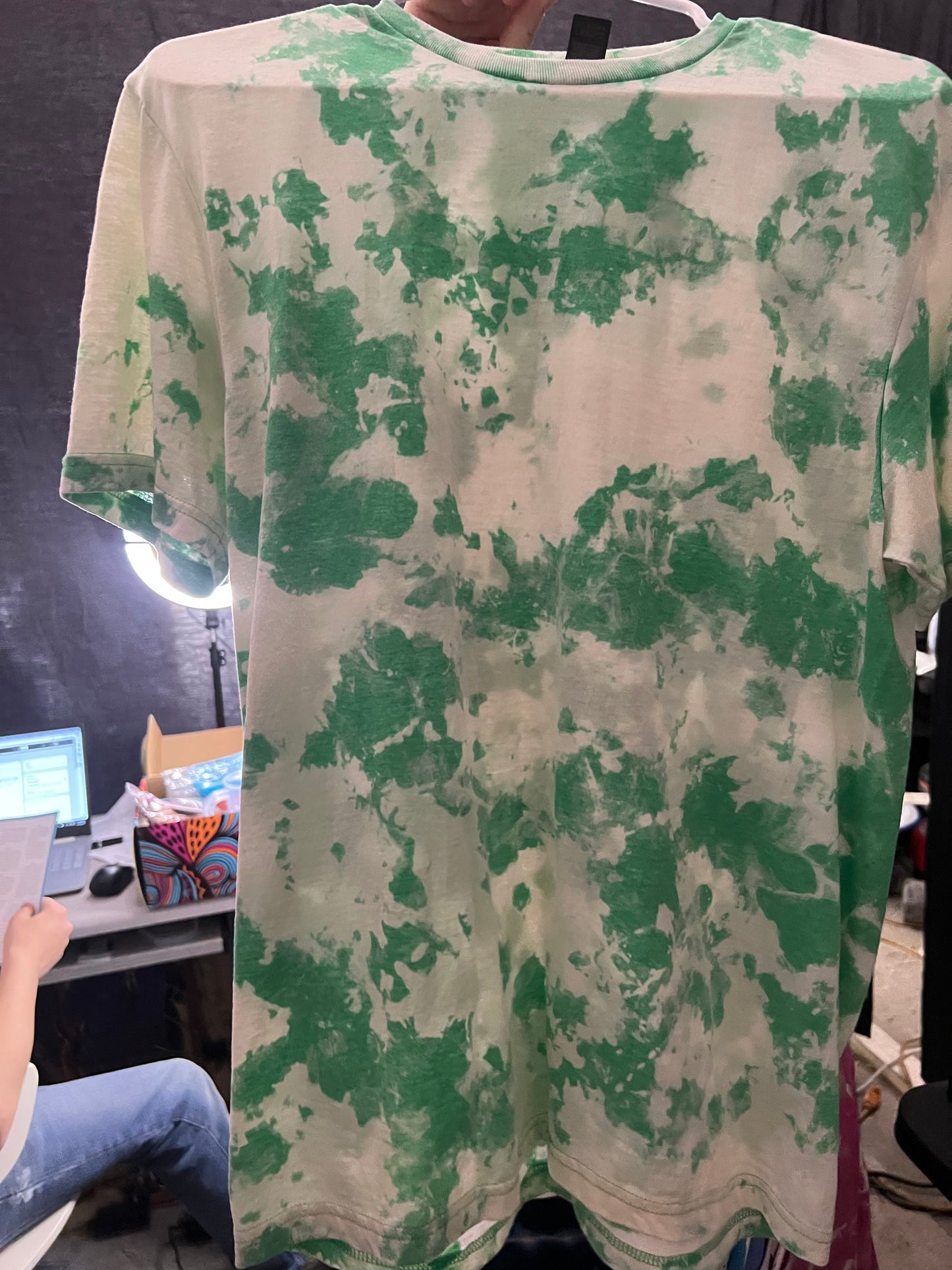 Green Tye Dye Meduim