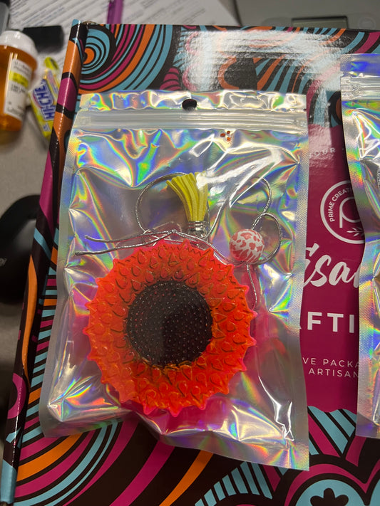 Orange Sunflower Freshies