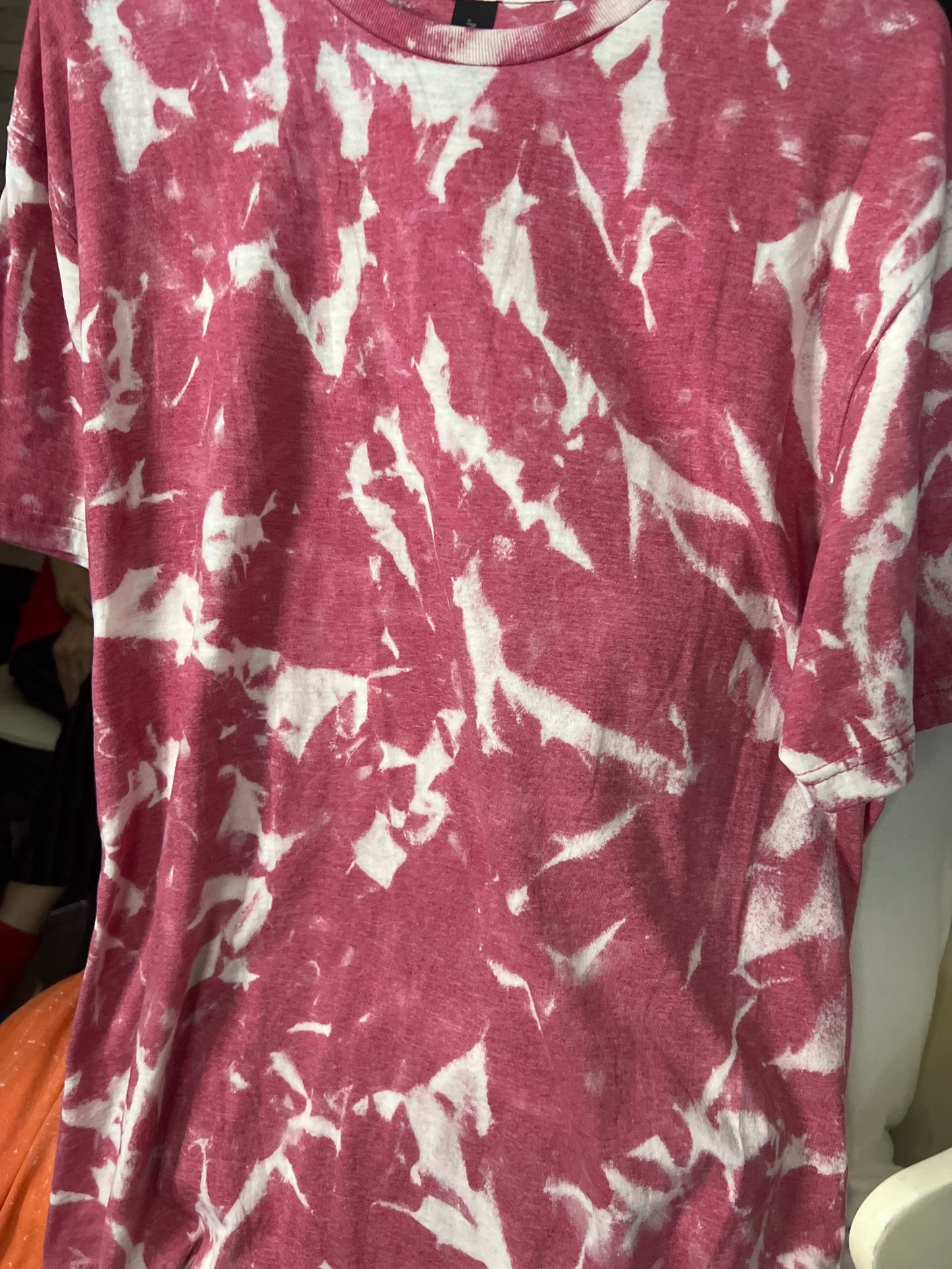 Dark Pink Tye Dye X-large