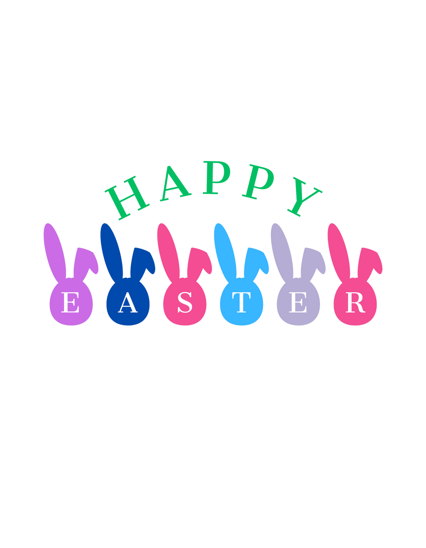 Happy Easter Decal