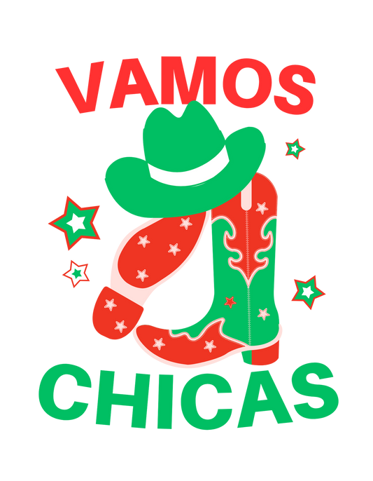 Vamos Chicas Decal R&G